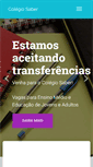 Mobile Screenshot of colegiosaber.org